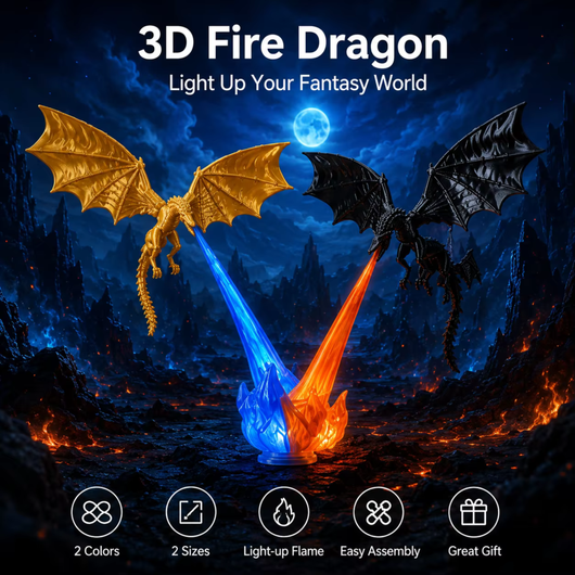 Dragon Flame Stand
