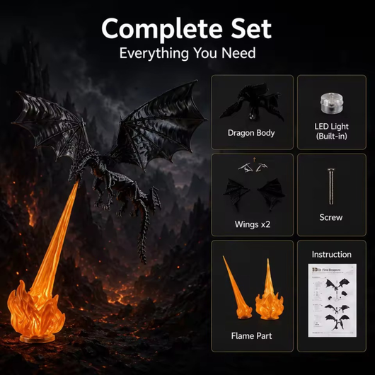Dragon Flame Stand