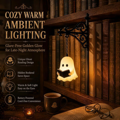 Ghost Book Shelf Lantern