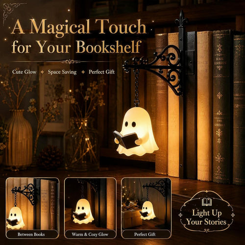 Ghost Book Shelf Lantern