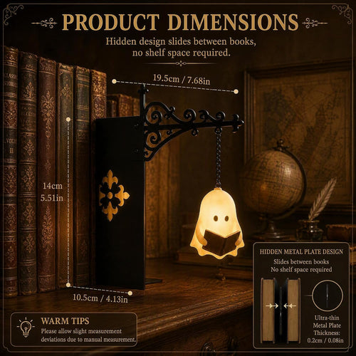 Ghost Book Shelf Lantern